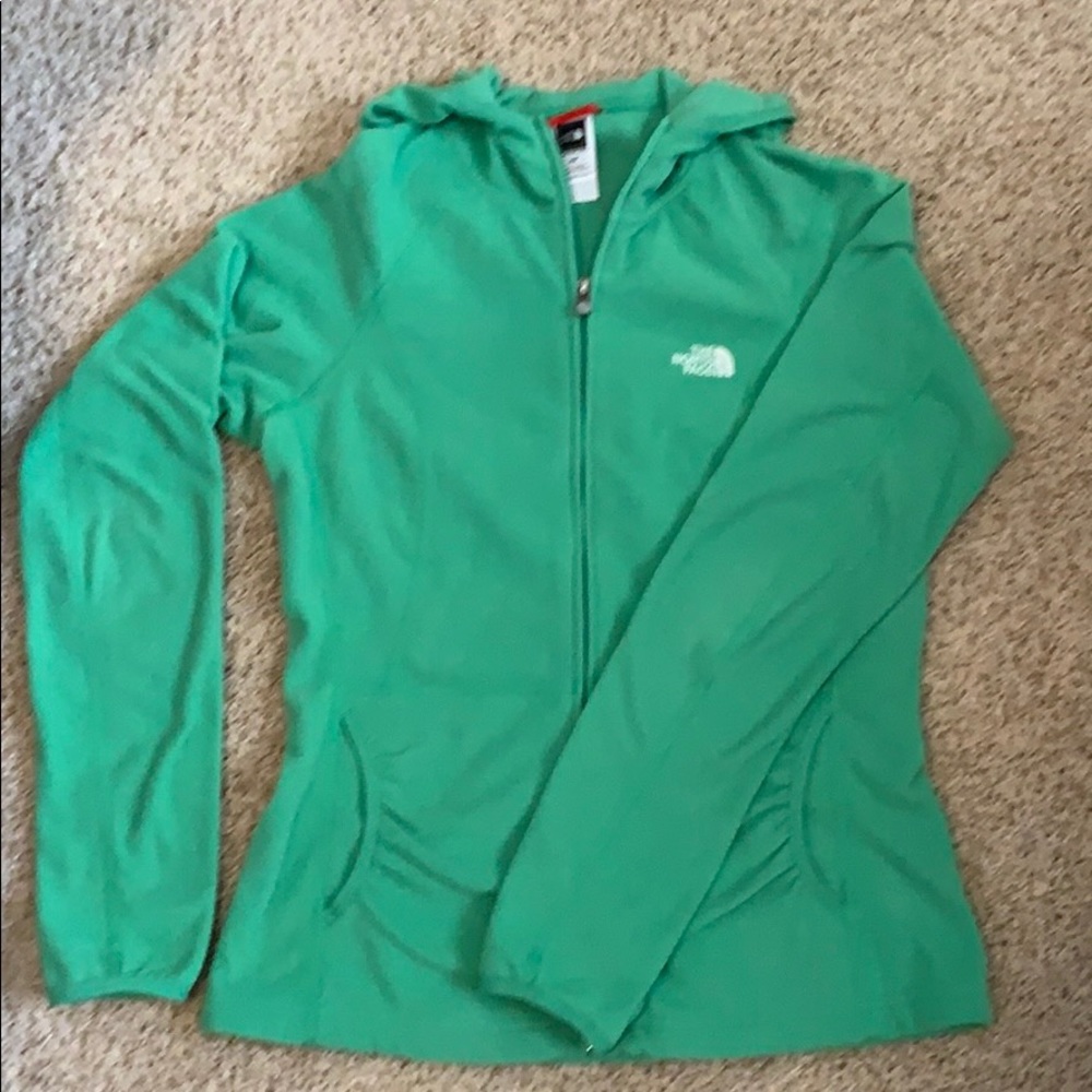 The North face zippered jacket